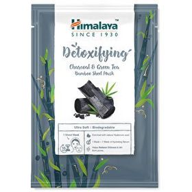 Himalaya Detoks Kömür ve Yeşil Çay Etkili 30 ml Kağıt Maske