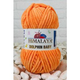 Himalaya Dolphin Baby 80316 - Turuncu Örgü İpliği