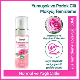 Himalaya Gül Özlü Işıltı Veren 150 ml Micellar Yüz Temizleme Köpüğü