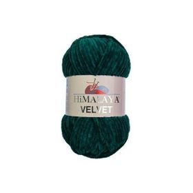 Himalaya Velvet -90048 Koyu Yeşil Kadife İp