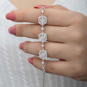 Himarry 925 Ayar Gümüş Baget Kadın Bileklik
