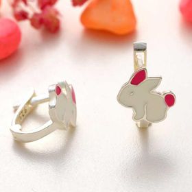 Himarry 925 Ayar Gümüş Tavşan Çocuk Küpesi