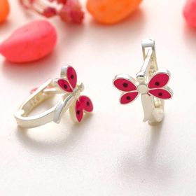Himarry 925 Ayar Gümüş Yusufcuk Çocuk Küpesi