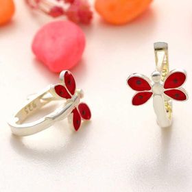 Himarry 925 Ayar Gümüş Yusufcuk Çocuk Küpesi