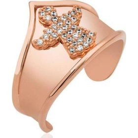 Himarry 925 Ayar Rose Melek Desenli Eklem Gümüş Yüzük