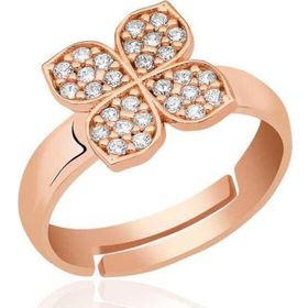 Himarry 925 Ayar Rose Rüzgar Gülü Çiçek Gümüş Yüzük