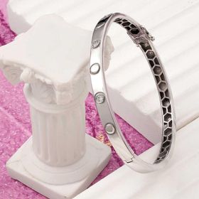 Himarry 925 Ayar Taşlı Vida Kadın Gümüş Bileklik