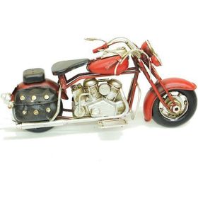 Himarry Dekoratif Metal Chopper Motosiklet Vintage Hediyelik Biblo