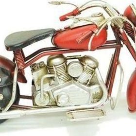 Himarry Dekoratif Metal Chopper Motosiklet Vintage Hediyelik Biblo