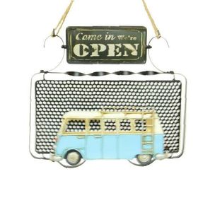 Himarry Dekoratif Metal Kapı Yazısı Minibüs Dekorlu Vintage Hediyelik Eşya