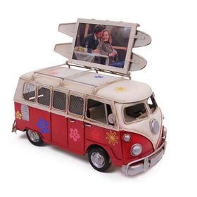 Himarry Dekoratif Metal Minibüs Çerçeveli Kumbaralı Biblo
