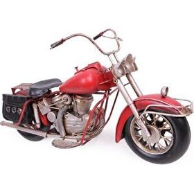 Himarry Dekoratif Metal Motosiklet Dkeoratif Hediyelik Gümüş Biblo