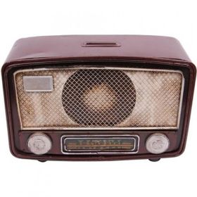 Himarry Dekoratif Metal Radyo Kumbaralı Vintage Çok Renkli Hediyelik Eşya