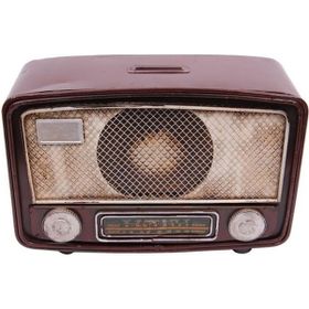 Himarry Dekoratif Metal Radyo Kumbaralı Vintage Çok Renkli Hediyelik Eşya