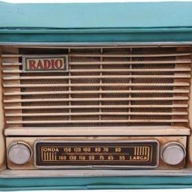 Himarry Dekoratif Metal Radyo Kumbaralı Vintage Çok Renkli Hediyelik Eşya