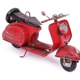 Himarry Dekoratif Metal Scooter Vintage Dekoratif Ev Ofis Hediyelik Eşya