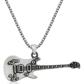 Himarry Elektro Gitar 925 Ayar Erkek Gümüş Kolye