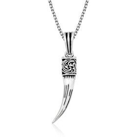 Himarry Fil Dişi 925 Ayar Gümüş Kolye