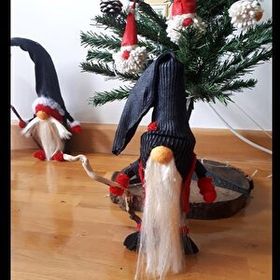 Himarry Gnome 28 cm Kırmızı Yılbaşı Şans Cücesi