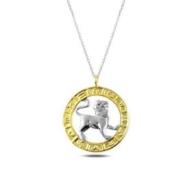 Himarry Gold Aslan Burcu 925 Ayar Kadın Gümüş Kolye