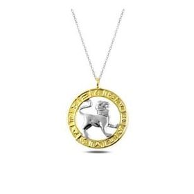 Himarry Gold Aslan Burcu 925 Ayar Kadın Gümüş Kolye