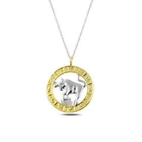 Himarry Gold Boğa Burcu 925 Ayar Kadın Gümüş Kolye