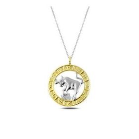 Himarry Gold Boğa Burcu 925 Ayar Kadın Gümüş Kolye