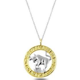 Himarry Gold Boğa Burcu 925 Ayar Kadın Gümüş Kolye
