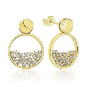 Himarry Gold Çiğ Damlası Gümüş Küpe