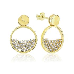 Himarry Gold Çiğ Damlası Gümüş Küpe