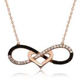 Himarry Gold Kalpli Sonsuzluk 925 Ayar Kadın Gümüş Kolye