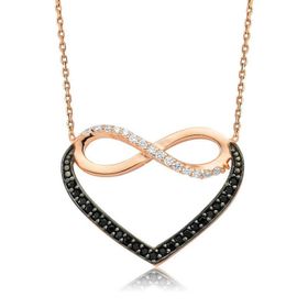 Himarry Gold Kalpli Sonsuzluk 925 Ayar Kadın Gümüş Kolye