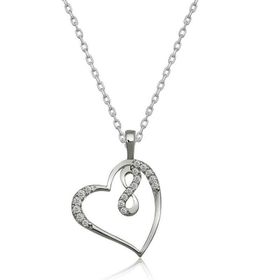 Himarry Gold Kalpli Sonsuzluk 925 Ayar Kadın Gümüş Kolye