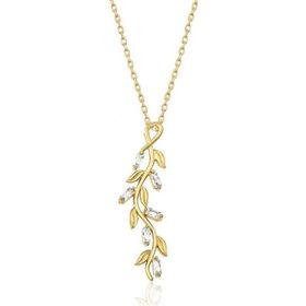 Himarry Gold Sarmaşık 925 Ayar Kadın Gümüş Kolye