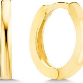 Himarry Gümüş Gold Halka Kadın Küpe