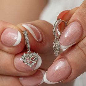 Himarry Gümüş Kalp Kurdele Sallantılı Kadın Küpe