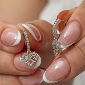 Himarry Gümüş Kalp Kurdele Sallantılı Kadın Küpe