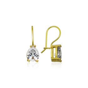 Himarry Himarry ​925 Ayar Gümüş Gold Sallantılı Damla Küpe