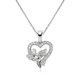 Himarry Melek Kalp 925 Ayar Kadın Gümüş Kolye