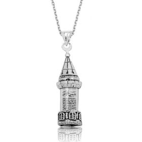 Himarry Minareli Cevşen 925 Ayar Kadın Gümüş Kolye