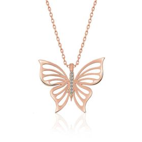Himarry Rose Bahar Kelebeği 925 Ayar Kadın Gümüş Kolye