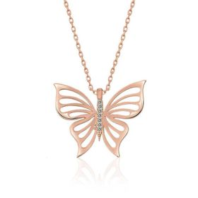 Himarry Rose Bahar Kelebeği 925 Ayar Kadın Gümüş Kolye