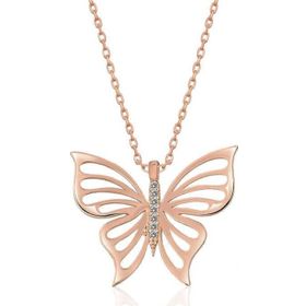 Himarry Rose Bahar Kelebeği 925 Ayar Kadın Gümüş Kolye