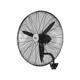 Hims HEF-D750 210W 30 inç Siyah Alüminyum 3 Kanatlı Sanayi Tipi Duvar Vantilatörü