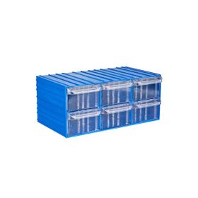 Hipaş 401-6 Şeffaf Çekmeceli Kutu