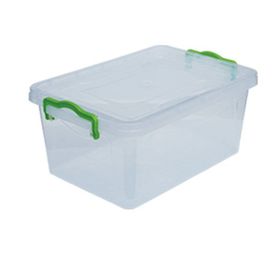Hipaş Plastik - 9,5 lt Kapaklı Saklama Kutusu- HP-55