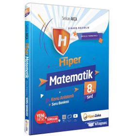 Hiper 8. Sınıf Hiper Matematik Konu Anlatımlı & Soru Bankası