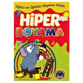 Hiper Boyama - Eğitici ve Öğretici Boyama Kitabı - kollektif