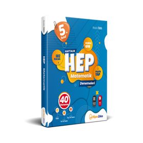 Hiper Zeka 5. Sınıf Haftalık HEP Matematik 40 Deneme