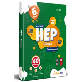 Hiper Zeka 6. Sınıf Haftalık HEP Türkçe 40 Deneme